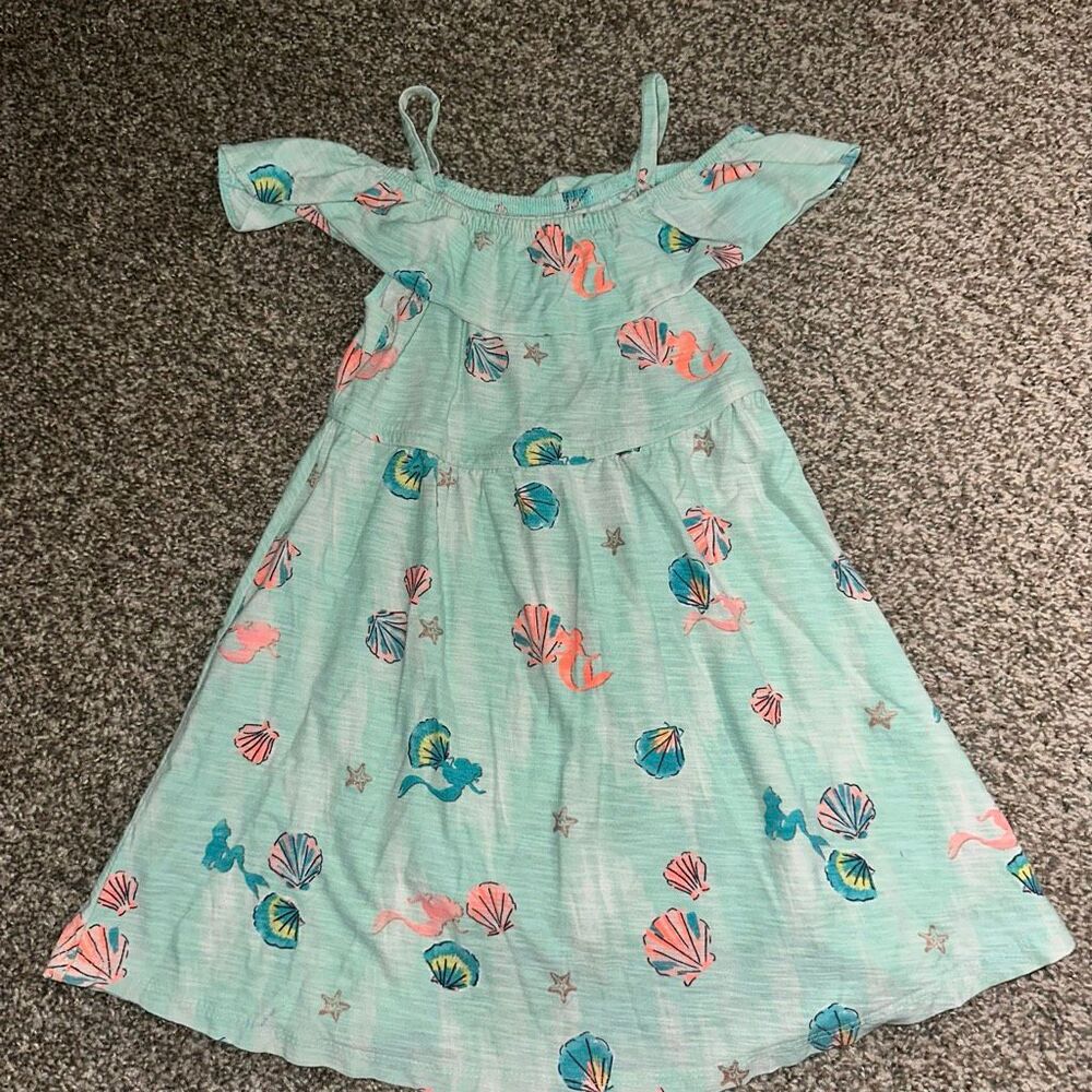 Girls Dress Bundle 4T 3pc Summer Dresses Smocked Floral Purple Blue - Picture 3 of 6
